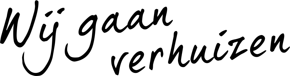 wij gaan verhuizen